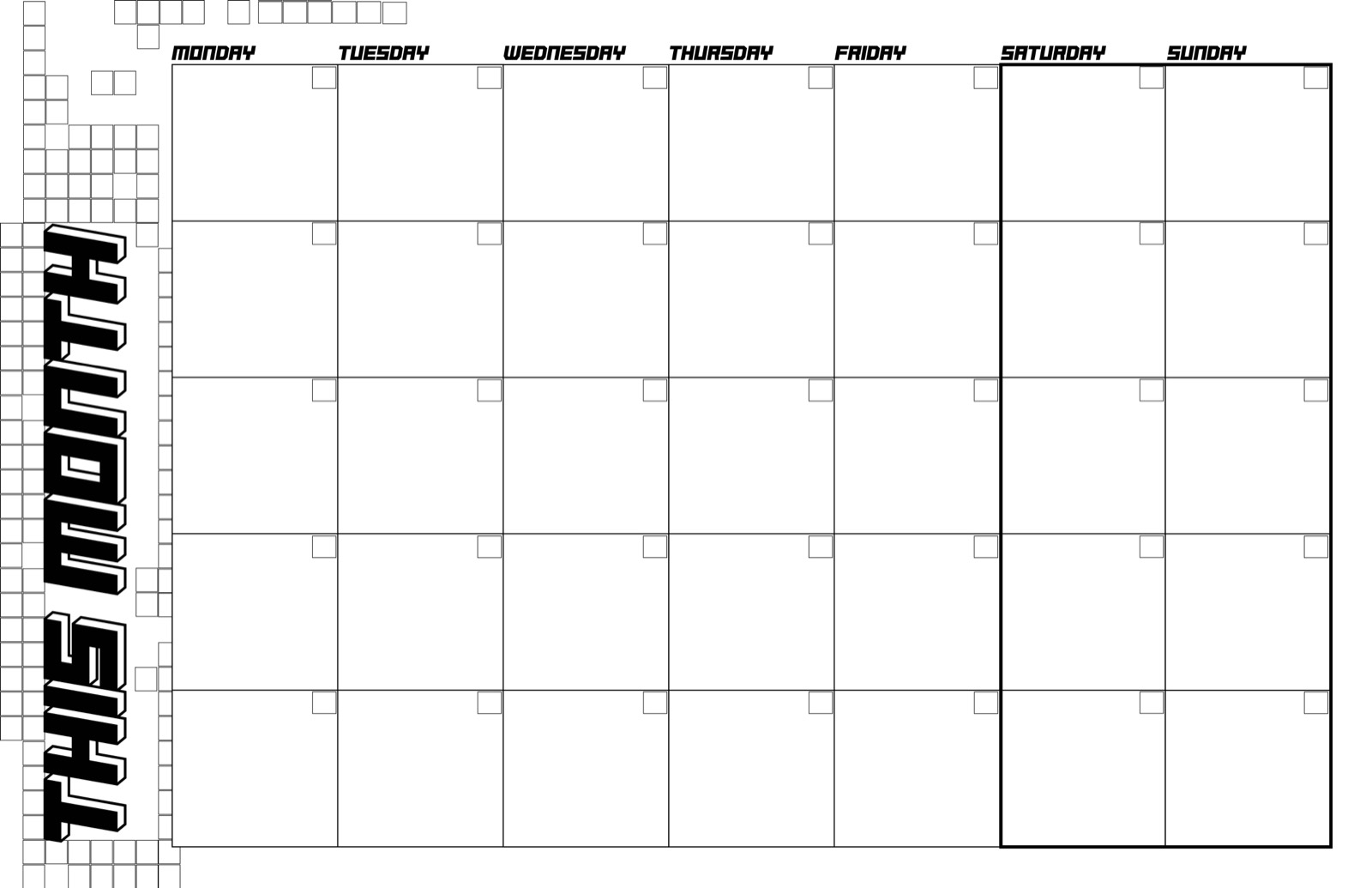 The Studio Calendar